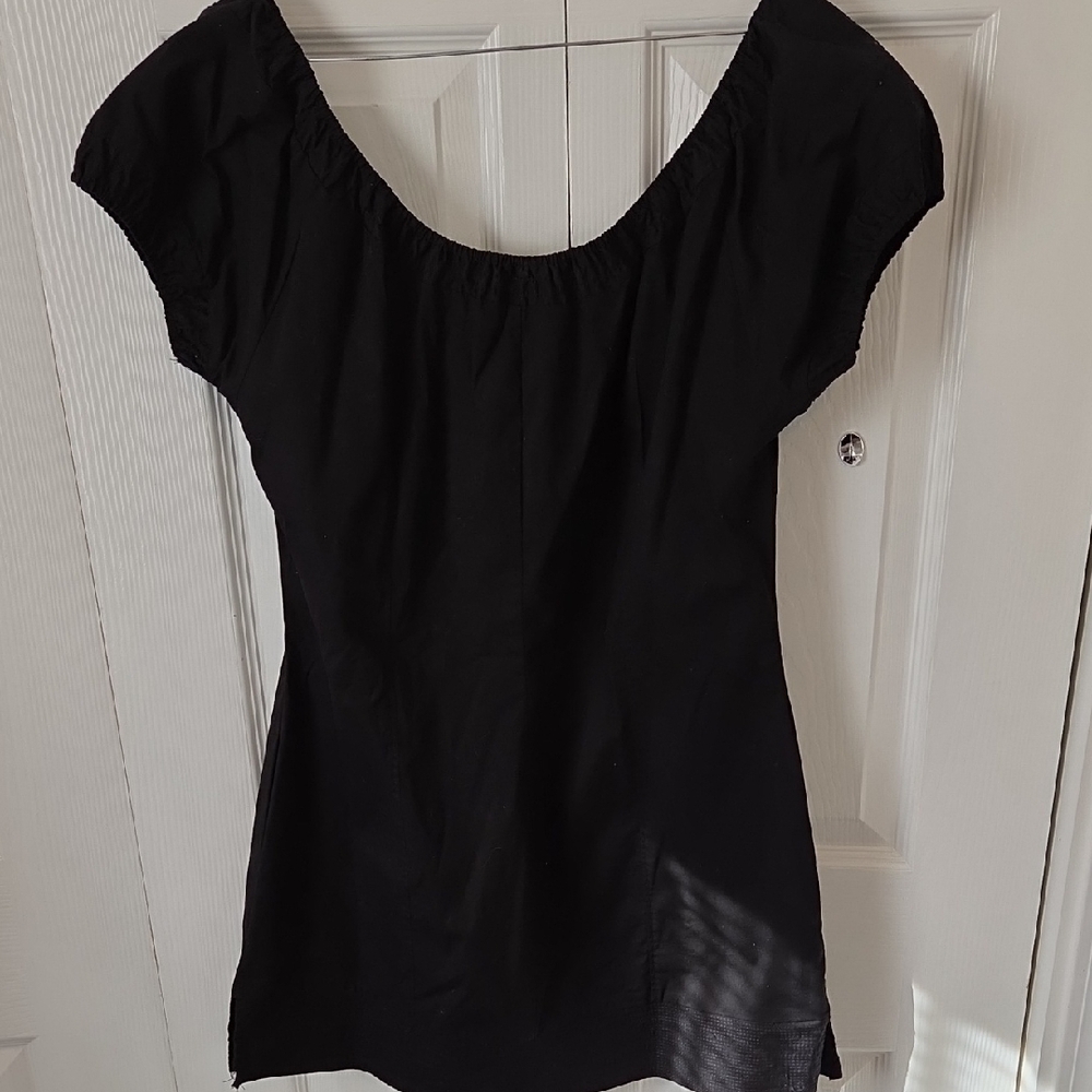 Casual Black Button-Down Juniors Mini Dress - Picture 5 of 8